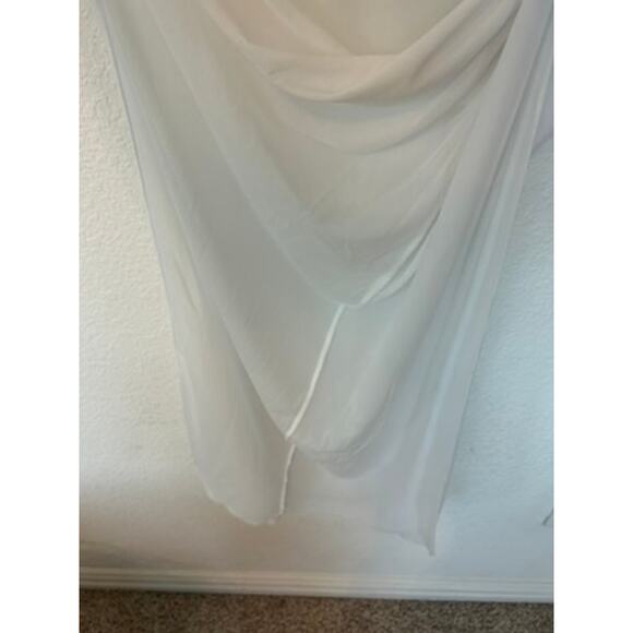 Nookie x REVOLVE Dita Mesh Gown in White XS - Picture 6 of 9